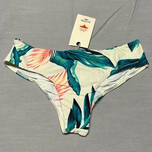 NWT Billabong Retro Palms Hawaii Swimwear Bottom